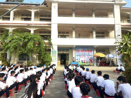 Chuyên đề “Xây dựng tình bạn đẹp, nói không với bạo lực học đường".